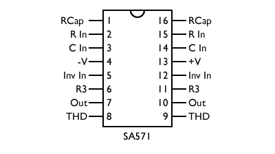 SA571 Pinout